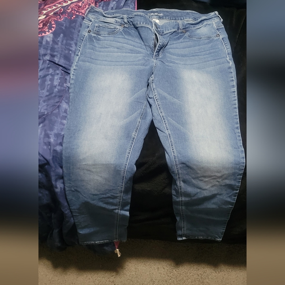 Maurices Light Blue Women's Jeggings